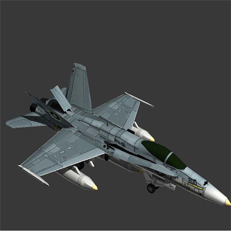 白云3D舰载战斗机模型